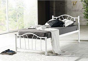 מיטת יחיד ממתכת מבית Twins Design דגם בלה