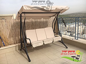 נדנדה לגינה דגם אפריל נדנדה לגינה דגם אפריל