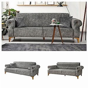 Lenga – ספה תלת מושבית עם משענת גב מתרוממת מבית HOMAX? Lenga – ספה תלת מושבית עם משענת גב מתרוממת מבית HOMAX?